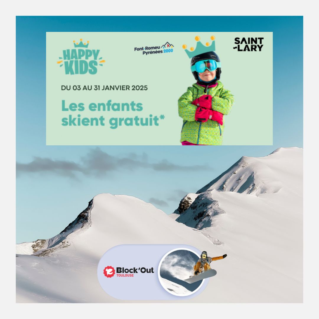 [Partenariat Altiservice : Les enfants skient gratuit❄️⛷]